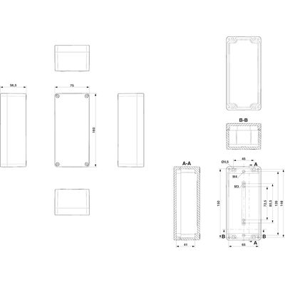 E PX A 75X160X56 - Phoenix Contact - 0899304 - изображение 2