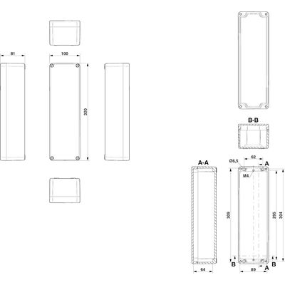E PE A 100X320X81 - Phoenix Contact - 0899347 - изображение 2
