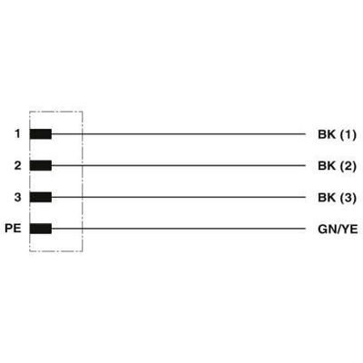SAC-4P-M12MSS/ 3,3-PUR PE - Phoenix Contact - 1425405 - изображение 4