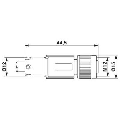 NBC-M12FS/6,0-971/R4AQ VR - Phoenix Contact - 1412806 - изображение 2