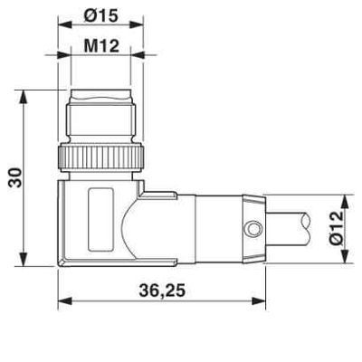 SAC-3P-M12MR/20,0-961/M12FS VA - Phoenix Contact - 1419117 - изображение 2
