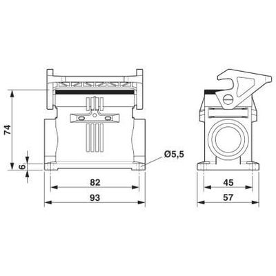 HC-EVO-B10-SHWS-2SSM25-PLRBK - Phoenix Contact - 1421277 - изображение 2