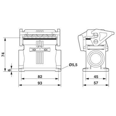 HC-EVO-B10-SHWSC-2SSM25-PLRBK - Phoenix Contact - 1421301 - изображение 2