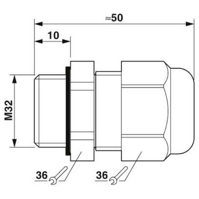 HC-K-KV-M32(12-21)BK - Phoenix Contact - 1407673 - изображение 2