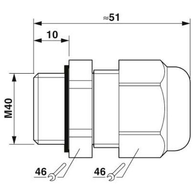 HC-K-KV-M40(16-28)BK - Phoenix Contact - 1407674 - изображение 2