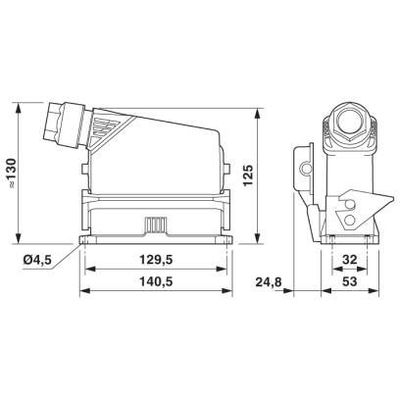 HC-EVO-B24PT-BWSC-HH-M32-PLRBK - Phoenix Contact - 1408794 - изображение 3