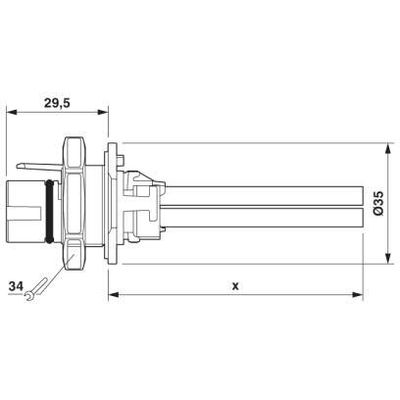 PRC 5-FT25-MC2,5-150 - Phoenix Contact - 1409211 - изображение 4