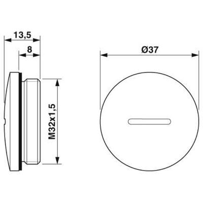 HC-K-BS-M32-BK - Phoenix Contact - 1410754 - изображение 2