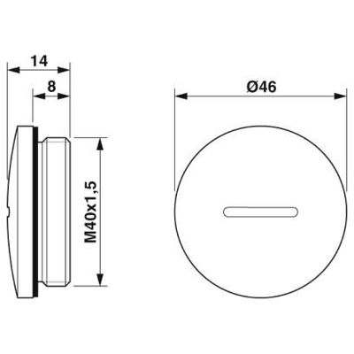 HC-K-BS-M40-BK - Phoenix Contact - 1410767 - изображение 2