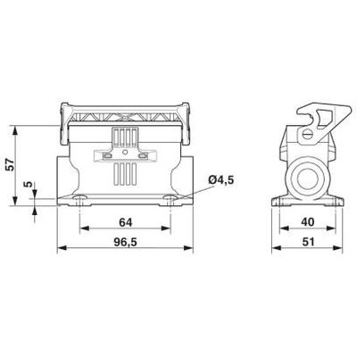 HC-EVO-D25-SLWS-2SSM25-PLR-BK - Phoenix Contact - 1411348 - изображение 2