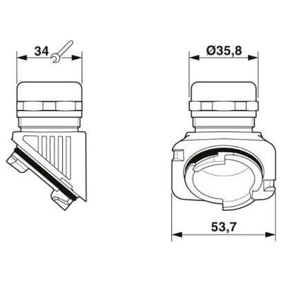 HC-B-G-M32-ER-AL - Phoenix Contact - 1411444 - изображение 2