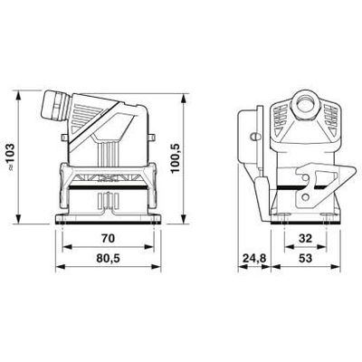 HC-EVO-B06PT-BWSC-HL-M20ELC-AL - Phoenix Contact - 1411487 - изображение 4