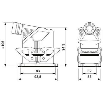 HC-EVO-B10PT-BWD-HL-M25ELC-AL - Phoenix Contact - 1411488 - изображение 3