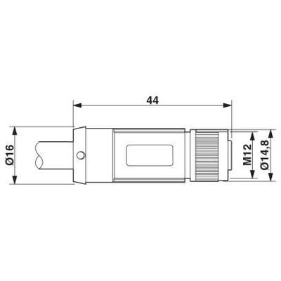 SAC-3P- 3,0-28R/FS SCO RAIL - Phoenix Contact - 1108343 - изображение 2
