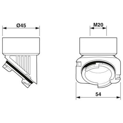 HC-B-TA-M20-ER-AL - Phoenix Contact - 1414256 - изображение 2
