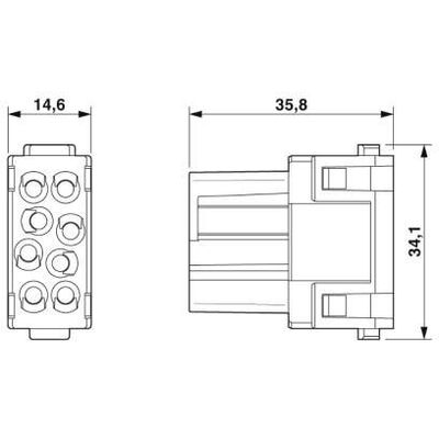 HC-M-08-CT-F - Phoenix Contact - 1414371 - изображение 3