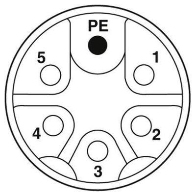 SAC-6P- 1,5-PUR/M12FRM PE SH - Phoenix Contact - 1414900 - изображение 5