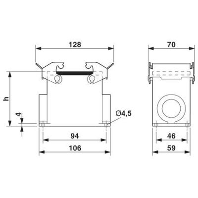HC-D50-SMQ-81/O2PG29 - Phoenix Contact - 1416401 - изображение 2