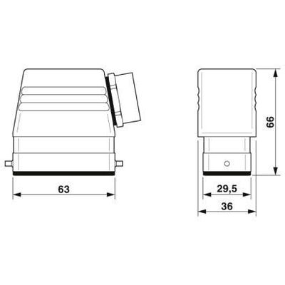 HC-D15-TFL-66/O1PG21S - Phoenix Contact - 1416386 - изображение 2