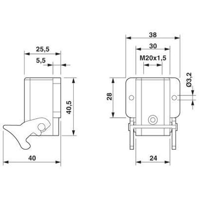 HC-D7-SML-57/O1STPG11/PA - Phoenix Contact - 1416405 - изображение 2