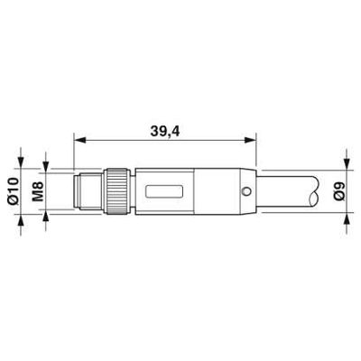 NBC-M8MSD/ 5,0-93C/M8MSD - Phoenix Contact - 1423709 - изображение 2