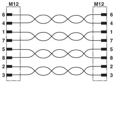 VS-M12MSS-M12MSS-94F/ 0,5/10G - Phoenix Contact - 1440465 - изображение 3