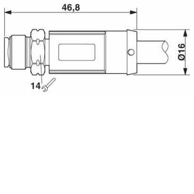 SAC-4P-M12MS/ 5,0-28X OD - Phoenix Contact - 1454053 - изображение 2