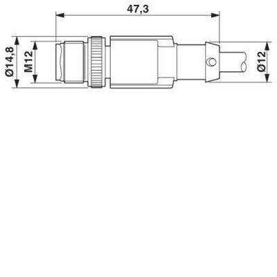 VS-M12MSS-M12MSS-94F/ 0,5/10G - Phoenix Contact - 1440465 - изображение 2