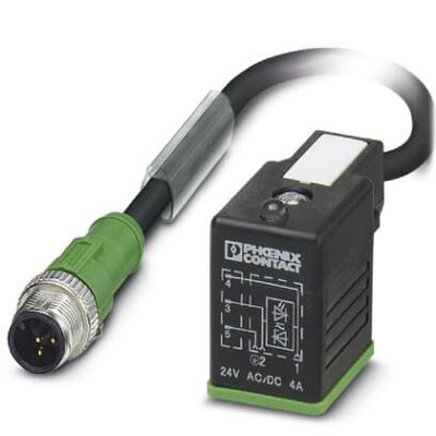 SAC-3P-M12MS/0,6-PUR/B-1L-S180 - Phoenix Contact - 1536586