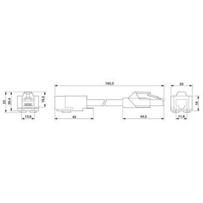 VS-M12MSD-RJ45X-931/ 2,0 - Phoenix Contact - 1561797 - изображение 3
