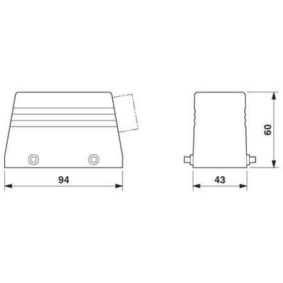HC-HV 6-TFQ-65/O1M25S - Phoenix Contact - 1604936 - изображение 2