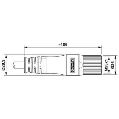 K-12 - OE/015-E00/M23 F8 - Phoenix Contact - 1623163 - изображение 2
