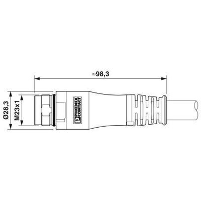 K-3E-M23 M9/010-A00/M23 F8 - Phoenix Contact - 1624774 - изображение 3
