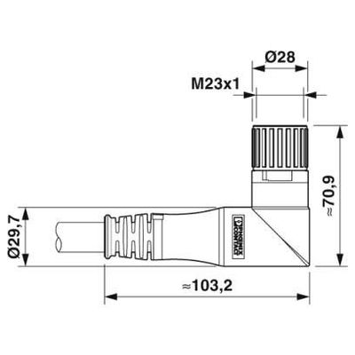 K-7E - OE/5,0-D03/M23 FK - Phoenix Contact - 1620425 - изображение 2