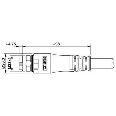 K-8E-M23M9/5,0-H00/M23F8-C5-S - Phoenix Contact - 1622245 - изображение 3