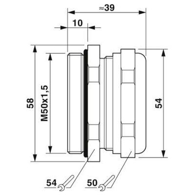KV-M-M50-GD-(2X6) - Phoenix Contact - 1636525 - изображение 2