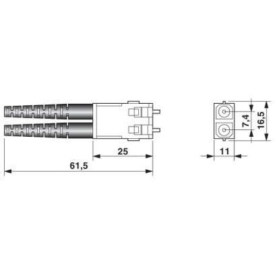 VS-PC-2XGOF-50-SCRJ/SCDU-2 - Phoenix Contact - 1654413 - изображение 2