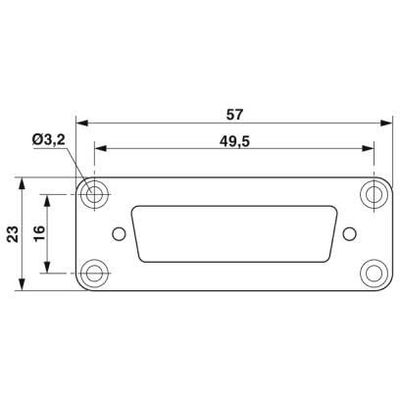 HC-D 15-ADP/1 DSUB 15 (VE 250) - Phoenix Contact - 1660737 - изображение 2