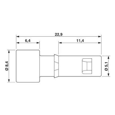 HC-M-PN3-1,60-BU - Phoenix Contact - 1663514 - изображение 2