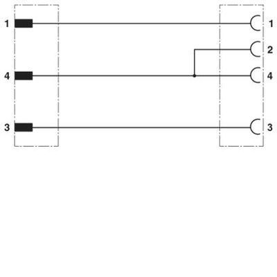 SAC-3P-M12MR/0,3-PUR/M12FS B - Phoenix Contact - 1668551 - изображение 4