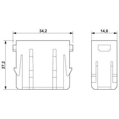 HC-M-PN2-MOD-ST-BU - Phoenix Contact - 1674998 - изображение 3