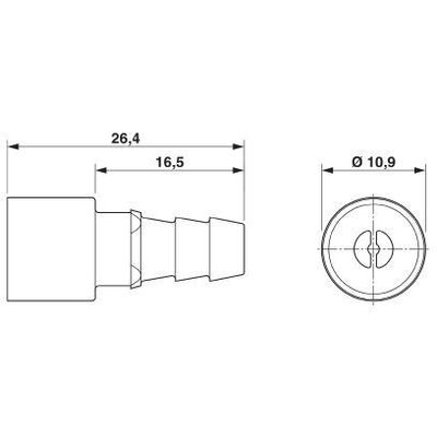 HC-M-PN2-6,00-BU - Phoenix Contact - 1676763 - изображение 2
