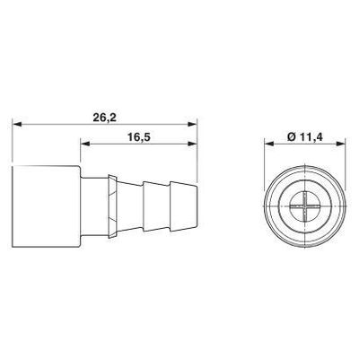 HC-M-PN2-6,00-BU-V - Phoenix Contact - 1676776 - изображение 2