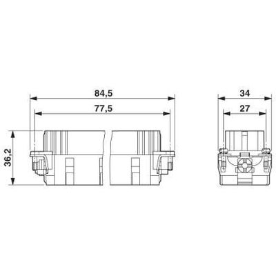HC-BB 32-EBUC-64 - Phoenix Contact - 1410615 - изображение 4
