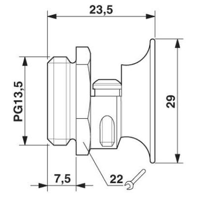 HC-DS-PG13-T - Phoenix Contact - 1772683 - изображение 2