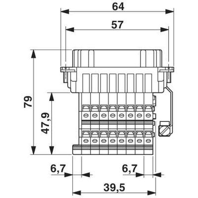 HC-KA-B 10-BU/PER - Phoenix Contact - 1772939 - изображение 3