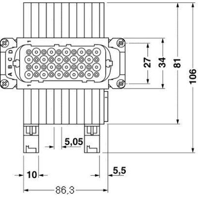 HC-KA-D 64-BU/PER - Phoenix Contact - 1774526 - изображение 3