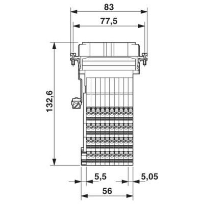 HC-KA-D 40-BU/PEL - Phoenix Contact - 1774843 - изображение 2