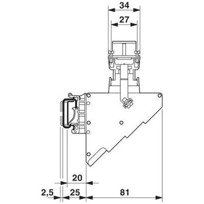 HC-KA-D 40-BU/PEL - Phoenix Contact - 1774843 - изображение 3