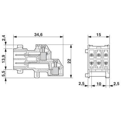 VC-AMS 6-PE - Phoenix Contact - 1583555 - изображение 3